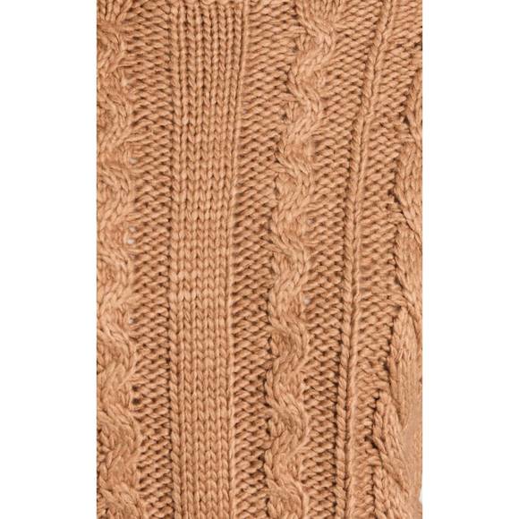 NEW Z SUPPLY catya mock neck sweater in camel - Picture 5 of 5